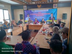 Forum Koordinasi Pimpinan Kecamatan (Forkopimcam) Rajeg Gelar Rapat Koordinasi Tahun 2026
