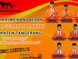 Lolos Verifikasi Kanwilkumham Banten, Ketua dan Pengurus Partai Gerakan Rakyat Ucapan Terimakasih