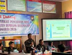 Bupati Humbahas Buka Sosialisasi Adminduk, Tekankan Pelayanan Gratis dan Akurat
