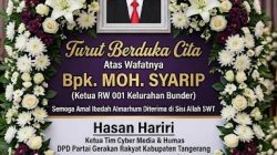 TIM CYBER MEDIA DAN HUMAS DPD Partai Gerakan Rakyat KabupatenTangerang Sampaikan Duka Mendalam atas Wafatnya Ketua RW 01 Kelelurahan Bunder-Cikupa