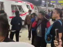 Imbas Kecelakaan, Perjalanan Kereta Api Tergangu