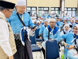 Hingga Kloter 6, Sebanyak 2.652 Jemaah Haji Embarkasi Palembang Telah Berangkat ke Tanah Suci