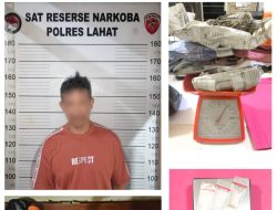 Satres Narkoba Polres Lahat Ungkap Peredaran Sabu dan Ganja di Jarai, Seorang Pelaku Diamankan