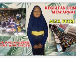 Semarak Warna dan Keceriaan di SDN 06 Kalideres: Lomba Mewarnai Bersama WOW Spageti