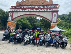 Rayakan May Day, The Bikers GBB Touring Family Promosikan Wisata Citumang-Pengandaran