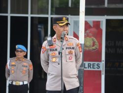 Kesiapan maksimal Polres Lahat dalam pengamanan peringatan hari buruh internasional 1 Mei 2026