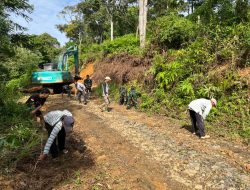 Capai 4,9 Km, Progres TMMD 128 Kodim 0621 di Cigudeg Kian Signifikan