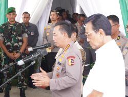 Danrem 072/Pamungkas, Hadiri Peletakan Batu Pertama Pembangunan Mapolda DIY