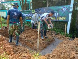 TMMD ke-128 Kodim 0621/Kabupaten Bogor Bangun Sistem Pipanisasi Air Bersih di Cigudeg
