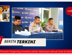 Satuan Polresta Tangerang Amankan Pria Diduga Pelaku Kekerasan Seksual Terhadap Anak di Bawah Umur
