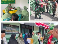 Kunjungan Kerja Perdana Dandim 1308/LB Ke Koramil 03/Batui