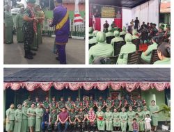 Lakukan Kunjungan Kerja ke Koramil 02/Bunta, Begini Pesan Dandim 1308/LB 