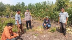 Bhabinkamtibmas Desa Resam Lapis Ajak Warga Manfaatkan Lahan Kosong untuk Ketahanan Pangan