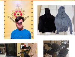Polsek Jarai Bersama Satreskrim Polres Lahat Ringkus Pelaku Perampasan Motor Pelajar
