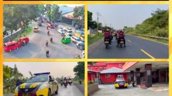 ‎ ‎Aksi Humanis Polisi, Personel Sat Samapta Polres Cianjur Kawal Ibu Bersalin ke Rumah Sakit