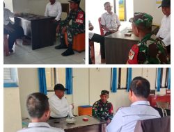Ciptakan Lingkungan Aman, Babinsa Bersama Aparat Desa Tingkatkan Koordinasi Melalui Komsos