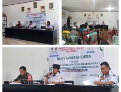 Babinsa Koramil 03/Batui Hadiri Penetapan dan Pengesahan APBDes 2026