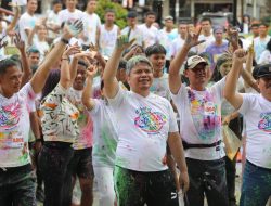‎Colour Run Sukses Sedot Ratusan Peserta, Pemkab Taput Komit Dukung Event Pariwisata Berkelanjutan
