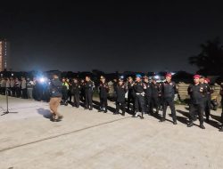 Kompol Rihold Sihotang Pimpin Patroli Malam Minggu Bersama 3 Pilar