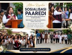 Ketua TP PKK Humbahas Sosialisasikan PAAREDI Di SMA HKBP Doloksanggul