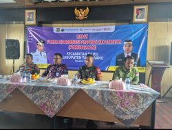 Forkompincam Rajeg Gelar Rapat Bahas Isu Yang Beredar di Masyarakat, Camat Himbau Warga Tak Mudah Percaya