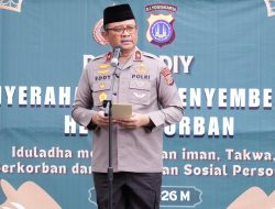 Tahun 2026, Polda DIY Bagikan 17 Ekor Hewan Kurban Kepada Masyarakat dan Lembaga Lainnya