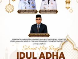 Pemerintah Kabupaten Humbang Hasundutan Mengucapkan Selamat Hari Raya Idul Adha 1447 Hijriah