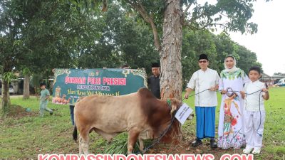 Polres Lamtim Ber-Kurban, Sebanyak 7 Ekor Sapi dan 4 Ekor Kambing Siap Disalurkan Kepada Masyarakat