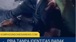Pria tanpa identitas babak belur dihakimi massa usai kepergok hendak maling motor.