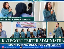 Monitoring Desa Percontohan Kategori Tertib Administrasi, TP PKK Humbahas Dorong Tata Kelola Desa Lebih Tertib dan Profesional