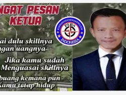 Jangan Kejar Uangnya, Kejar Nilai Dirimu,Pesan Ketua yang Tidak Akan Saya Lupakan