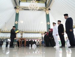 Lantik 26 Pejabat, Bupati Harda Kiswaya Jabatan Bukan Sarana Mencari Keuntungan Melainkan Ladang Pengabdian