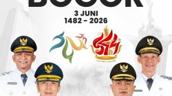 Moh Rudolf Perwakilan DPP Humas Fwj Indonesia Mengucapkan Hari Jadi Bogor, (HJB) Ke-544