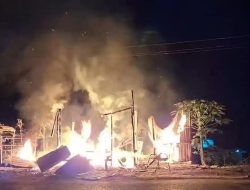 Kebakaran Hanguskan Kios di Kanatang, Empat Orang Meninggal Dunia