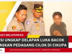 Polisi Ungkap Delapan Luka Bacok Tewaskan Pedagang Cilok di Cikupa