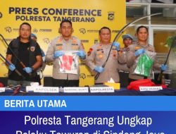 Polresta Tangerang Ungkap Pelaku Tawuran di Sindang Jaya