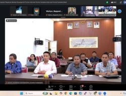 Bupati Humbahas Ikuti Rapat Percepatan Penyaluran Bantuan Keuangan untuk Provinsi Aceh