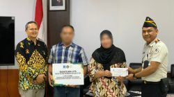 Puluhan Warga Sleman Klien Bapas Kelas I Yogyakarta, Menerima Bantuan Jaringan Pengaman Sosial