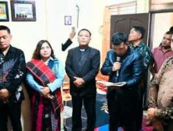 Bupati Humbang Hasundutan Melayat ke Rumah Duka Op. Karina Tinambunan