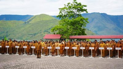 Peringatan Hari Lingkungan Hidup, Wakil Bupati Somosir Ariston Tua Sidauruk Ajak Masyarakat Ubah Pola Kelola Sampah