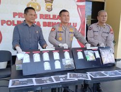Polresta Bengkulu Ungkap 7 Kasus Narkotika dalam Operasi Antik Nala 2026, Amankan 11 Tersangka