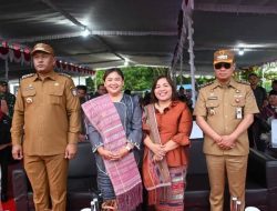 Bupati Humbahas Dampingi KASAD Jenderal TNI Maruli Simanjuntak dalam Kunjungan Kerja di Toba