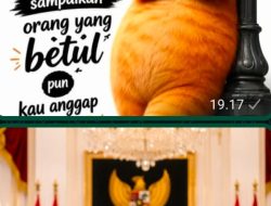 Analisis Semiotik Gambar “Jangan Terlalu Merasa Diri Selalu Betul”