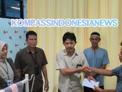 Ketua LPAI Lampung Timur Bersama Tim Relawan Serahkan Hasil Donasi Masyarakat Kepada Keluarga Korban Zulya Ulfa