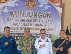 Ketahanan Pangan Jadi Aksi Nyata Bela Negara: Bacadnas Kemhan RI Tinjau Pertanian Organik Lamongan di Desa Sukilo