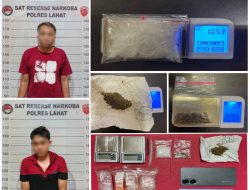 Satres Narkoba Polres Lahat Bongkar Dugaan Jaringan Peredaran Sabu dan Ganja, Tiga Pelaku Diamanka