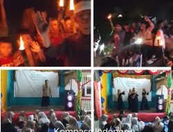 Warga Parabon Desa Godog Semarakkan Tahun Baru Islam 1448 H dengan Istighosah dan Pawai Obor
