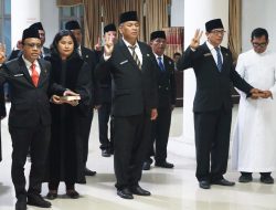 Perkuat Kinerja Perangkat Daerah, Wakil Bupati Tapanuli Utara Lantik 17 Pejabat Administrator