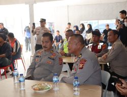 Sambut HUT Bhayangkara ke-80, Polres Lahat Gelar Nonton Bareng Piala Dunia Bersama Masyarakat
