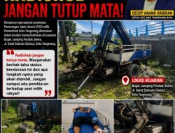 Aset PJU Terlantar di Bugel, Ketua AWII Tangerang Raya Kadishub Jangan Tutup Mata!